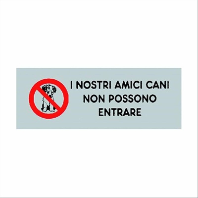 Adesivo -i nostri amici cani - IST