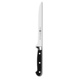 Coltello per Filettare in Acciaio Lunghezza 18 cm Colore Nero e Argento - Linea Professional S en oferta