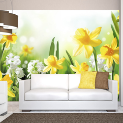 Gbshop - Fotomurale - Passeggiata in primavera400x280 cm en oferta