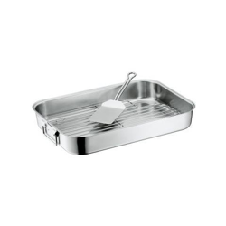 Teglia da forno alta 40 x 28 cm in acciaio Inox Cromargan características