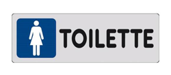 Etichetta Adesiva 150X50 "Toilette (F)" 10 Pz - IST en oferta