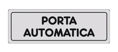 Ist - Etic. Ades. 150X50 'Porta Automatica'