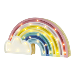 LULUMI - Lampada Bambini a Forma di Arcobaleno / Luci LED / Lampada Notturna per Bambini / Luci Notturne per Cameretta Bambini (Pastello) - Selsey en oferta