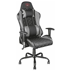 Sedia Gaming GXT 707R Resto in Tessuto con Doppio Cuscino Colore Nero / Grigio en oferta