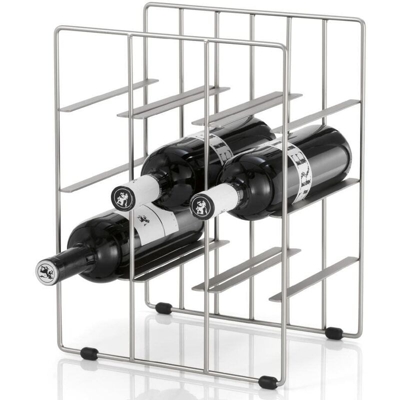 Blomus PILARE - wine racks (Tabletop wine rack, Nickel, Stainless steel, Modern)