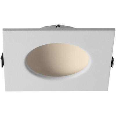 Faro Led Wiva quadrato incasso foro 95mm 7W 4000K 41100135