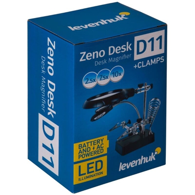 Lente di ingrandimento Levenhuk Zeno Desk D11