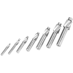 Kkmoon 7Pcs / Set lama Set M3-M12 di alta qualita ad alta velocita in acciaio A 4 Flutes delardage coda cilindrica End Mills características