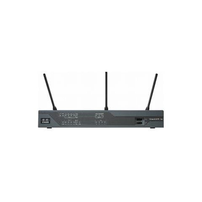 Servizi router wireless integrati Cisco 892W - IEEE 802.11n - ISM band - Banda UNII - 54 Mbps Velocità wireless - 8 x Porta di rete - 2 x Porta banda larga - USB