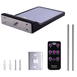 Applique solare, 3.2V 3.5W 48 LED 450LM - ASUPERMALL en oferta