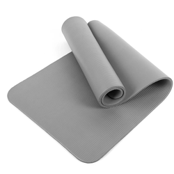 Tappetino yoga, materiale NBR, antiscivolo, grigio - LIXADA precio