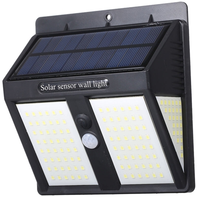 Applique solare, DC5.5V 30W 146 LED - ASUPERMALL