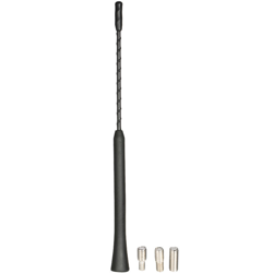 Radio Autoradio palo dell'antenna viti dell'antenna nero + da 3 pollici 9 - ASUPERMALL precio