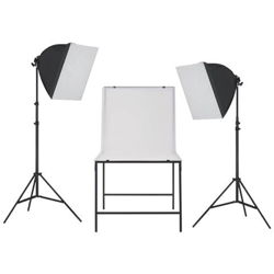 Kit Di Luci Softbox E Tavolo Fotografico Per Studio Fotografico precio