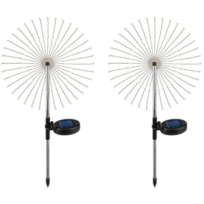 luci solari ellittiche fuochi d'artificio 150L-10CM- bianco due funzioni di tenuta 8 - ASUPERMALL