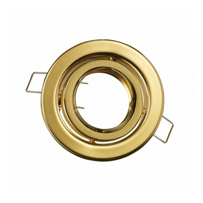 Intec - STRUTTURA INCASSO REFLEX ORIENTABILE ORO 9,8CM