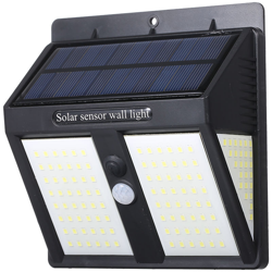 Lampada a energia solare, DC5.5V 30W 146 LED, nero - ASUPERMALL en oferta