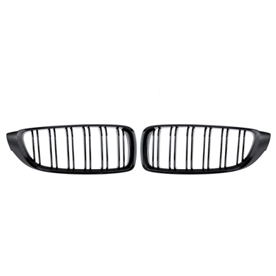 Brilliant griglia metallica nero le linee della griglia 4 di BMW F32 / F33 / F36 / F82 una coppia di carico - ASUPERMALL