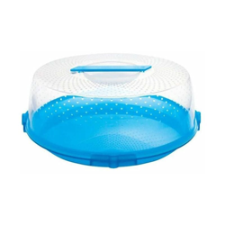 Cosmoplast Piatto per torta trasportabile 28 cm en oferta