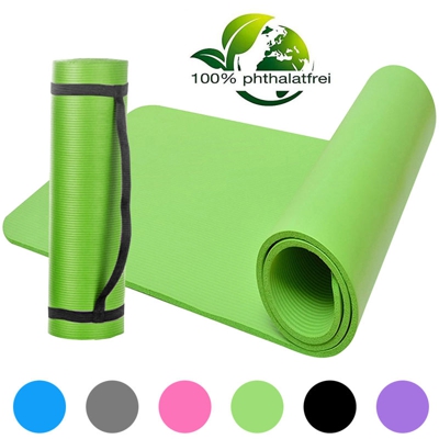 NBR Yoga Mat a cellule chiuse schiuma corpo Yoga Mat antiscivolo Materassino ginnico - ASUPERMALL