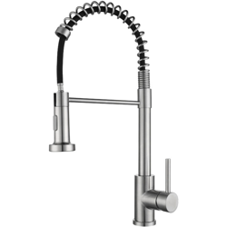 304 molla in acciaio inox estraibile bifunzionale Mixer * 2 C06322 acqua disegno nella specifica porta di connessione 1/2 ' - ASUPERMALL en oferta