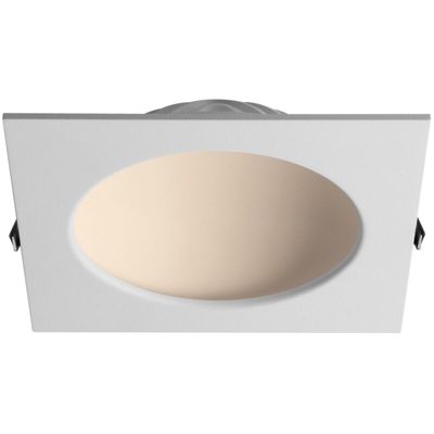 Faro Led quadrato incasso foro 160mm 18W 3000K 41100136 - Wiva