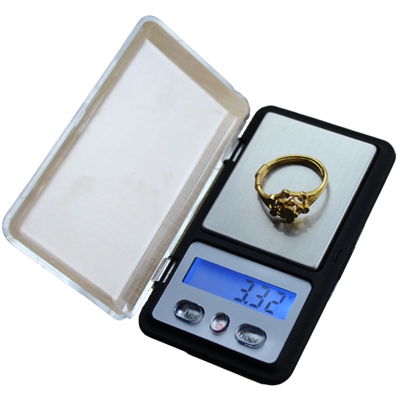 Mini scale di gioielli elettronica, 200g / 0.01g Nero - ASUPERMALL