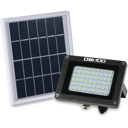 OWSOO alimentato solare Proiettore 54 LED luci solari IP65 esterno impermeabile luci di sicurezza per la casa, giardino, prato - ASUPERMALL características