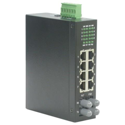 Industrial Switch, 6x RJ-45, 2x ST, unmanaged, ST, 106 x 40 x 140 mm características