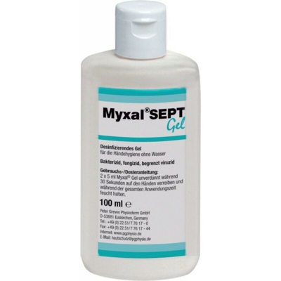 Hand Sanitizer Gel Myxal Settembre 100 Ml (A 12)