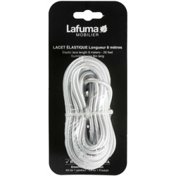 Lafuma Lacci in Gomma Sedia a Sdraio Siesta L, 8 metri, Bianco, LFM2405-0020 en oferta