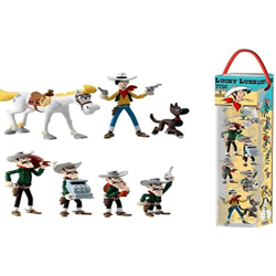 Plastoy SAS pla70387 Lucky Luke: Tube (7 Figure), Gioco en oferta