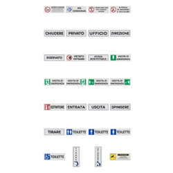 Stamplast - Etichetta segnaletica Entrare a destra precio