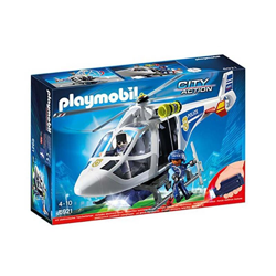 Playmobil City Action Elicottero Polizia Con Luce - - en oferta