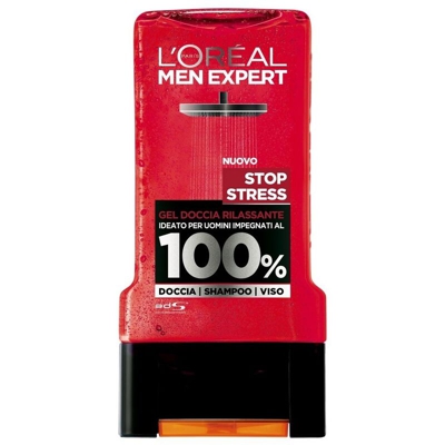 L'Oreal Men Expert Doccia 300Ml Stop Stress - FALSE