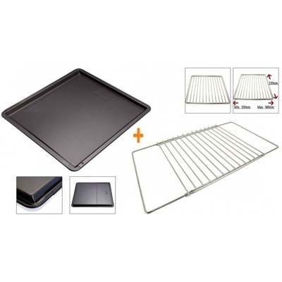 Recamania - Extensible Universal Tray Pack + estensibile forno Grill