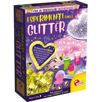 Lisciani I'M Genius 80588 Esperimenti Con Glitter - FALSE