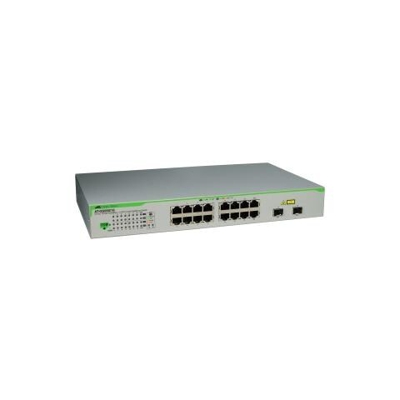 Ethernet Switch Allied Telesis AT-GS950/16PS 16 Porte Gestibile - 16 x POE+ - 2 x Slot espansione - 10/100/1000Base-T - Desktop, Parato montabile, Rack-Montabile