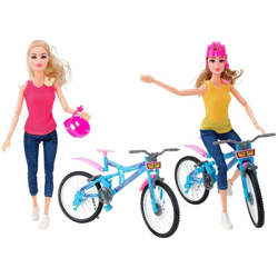 Globo Olly Fashion Doll Snodata Con Bicicletta - - en oferta