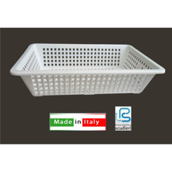 VASCHETTA FRIGO FORATA CM.50X34X11h BIANCO - BIGHOUSE IT características