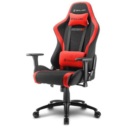 Sedia Gaming Skiller SGS2 in Pelle Sintetica Colore Nero e Rosso características