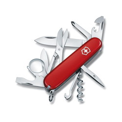 Coltello tascabile medio Victorinox Explorer Red 1.6703.B1 con 16 funzioni Include cacciavite a croce e lente di ingrandimento in blister en oferta