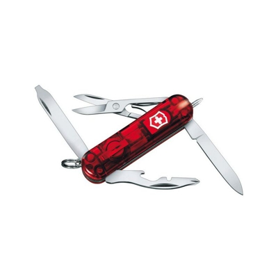 Victorinox - Coltello Da Tasca Midnite Manager Rubin Usa: 10 Funzioni, Lunghezza 58 Millimetri