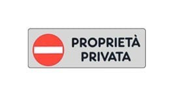 ETICHETTA PROPRIETA' PRIVATA 15x 5 ADESIVA - MACHIERALDO precio