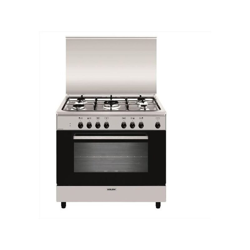 Cucina C/Forno A Elett. 5Fuochi Inox An965Mi6 Glem - - características