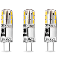 Lampadina led 24 smd attacco G4 a spillo 3014 luce calda 24D mini lampadina - DRIWEI en oferta