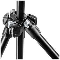 Treppiede con 3 Sezioni con Testa a 3 Movimenti Altezza Max 144 cm Nero MK290LTA3-3W en oferta