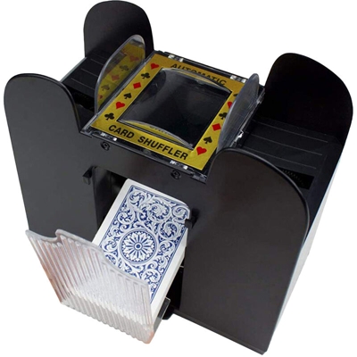 6 carte di poker mani libere Mescolatore automatico shuffler - ASUPERMALL