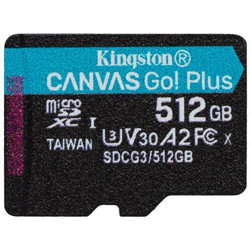 Scheda MicroSD XC Canvas Go! Plus 512 GB UHS-I di Classe 10 Velocità 170 MB / s in lettura precio