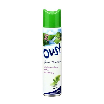 Oust Spray Deodorante Ambienti Elimina Odori Verde Freschezza Di Bosco 300Ml